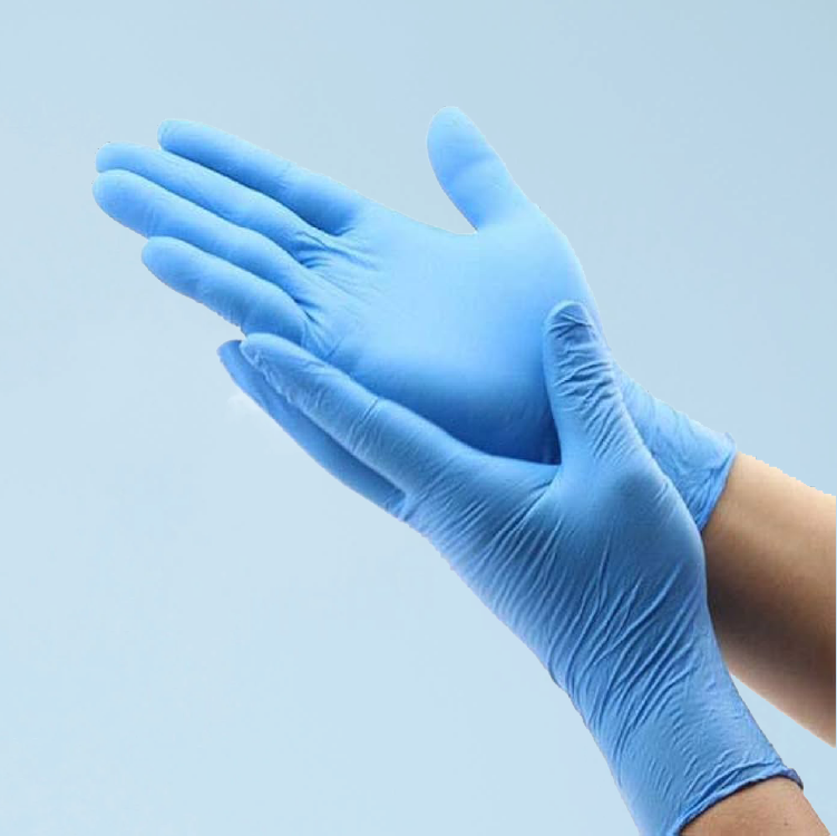 Nitrile Exam Gloves, Powder-Free, Violet Blue, 100 gloves/box, 10 boxes/case, 112 cases/pallet